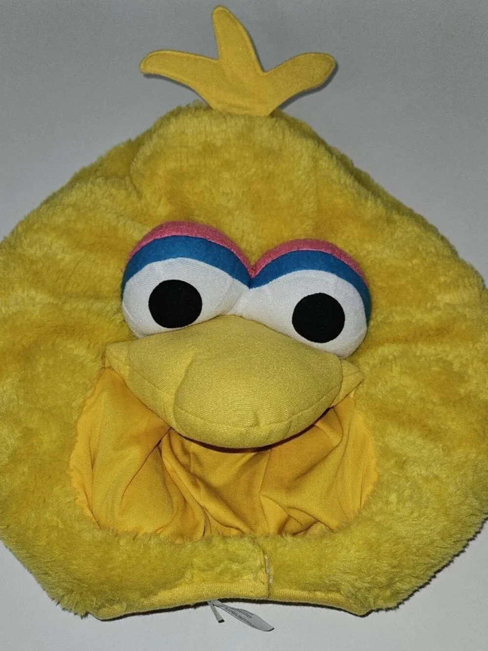 Big Bird Sesame Street Halloween Costume Youth Large 12-14 Headpiece Jumpsuit